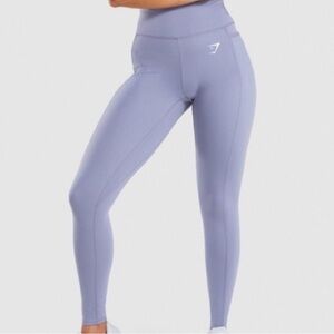 Gymshark Dreamy Leggings 2.0 Steel Blue Women’s Medium Pockets Workout Yoga Gym